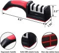 Kitchen Knife Sharpener Adjustable 4 in 1 Manual Knives and Scissor Sharpener Professional Blade Sharpening Tool Sharpener Stone