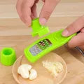 Multi Functional Ginger Garlic Grinding Slicer Mini Cutter Hand Press Grinding Crusher Chopper Kitchen Accessories