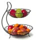 Kitchen Organizer | Fruit Basket | Vegetable stand | Kitchen Counter Rack In Black Color | 2 Tier, 3 Tier Fruit Basket Stand