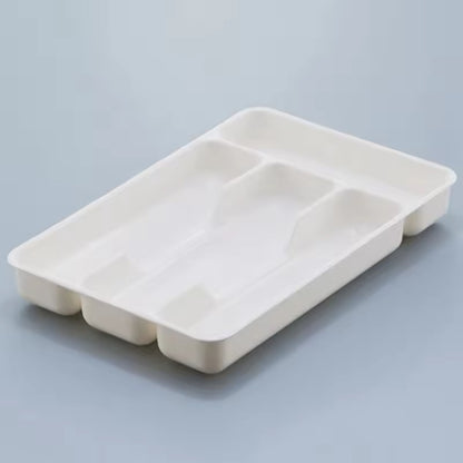 4-Portion Cutlery and Stationery Organizer Tray